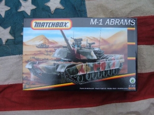 Matchbox 40179 Abrams M-1 US Army Main Battle Tank